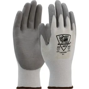 West Chester 713CFHGWU/2XL Seamless Knit Polykor Blended Glove with Polyurethane Coated Flat Grip on Palm & Fingers