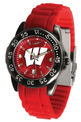 Wisconsin Badgers FantomSport AC Men's Watch - AnoChrome