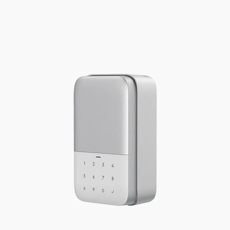 YEEUU K2 Smart Lockbox, App-enabled, with Fingerprint and Passcode. Wall-Mounted&Portable Both Supported with Optional Shackle.